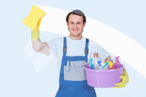 Deep cleaning process for office carpets in Elm Park