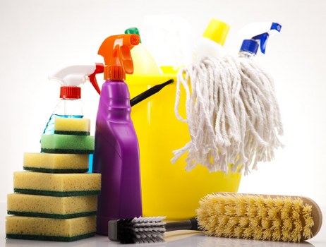Sustainable carpet cleaning team focusing on recycling and emissions