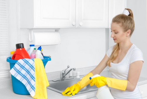 Low-carbon van used for eco-friendly carpet cleaning visits